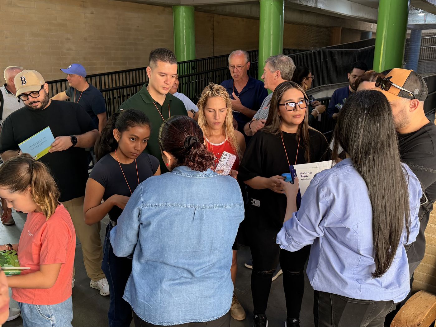 The Roads team with participants at a community activity