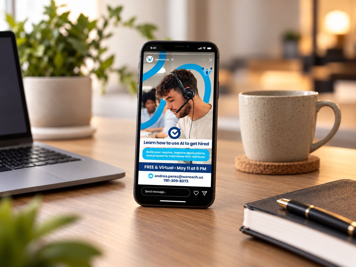 WeReach · Social media post