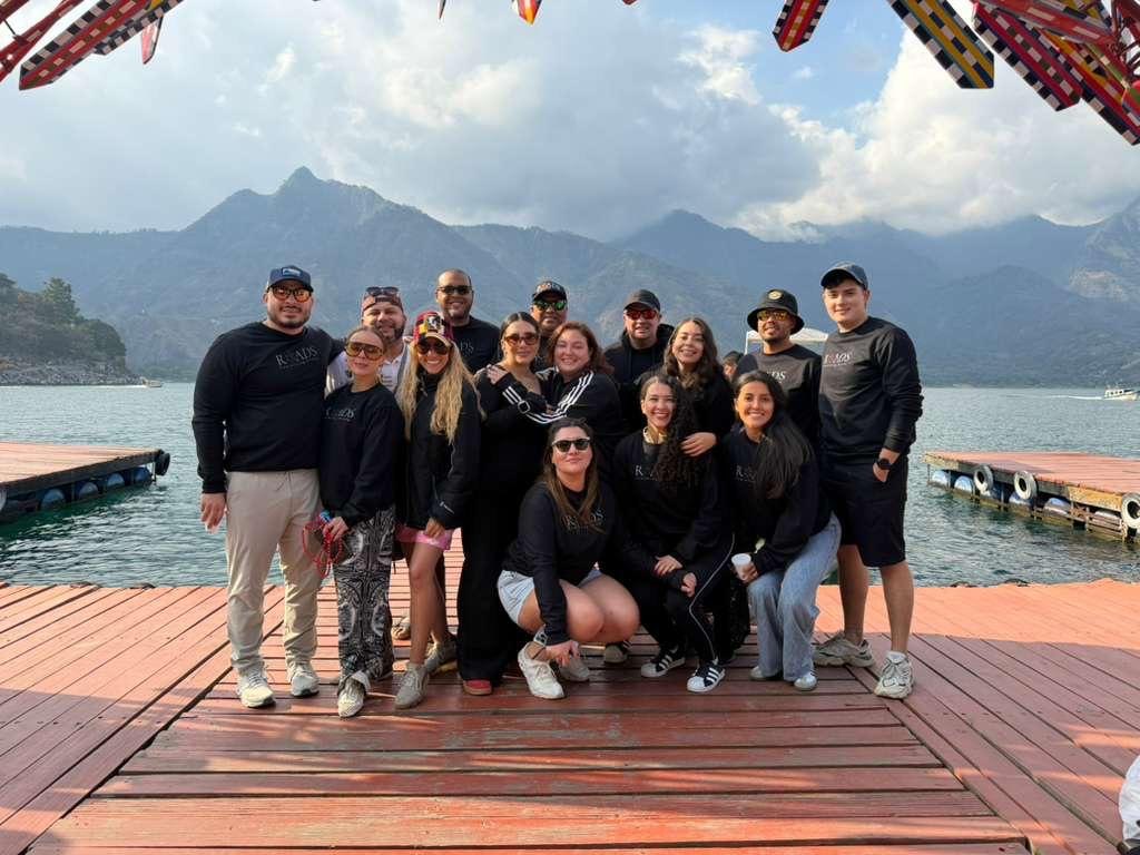 The Roads team together on a team retreat