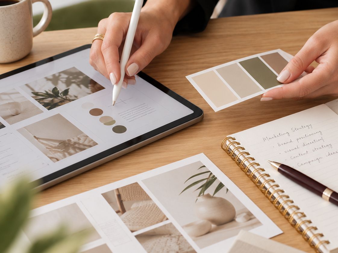 Marketing and Design · hero image